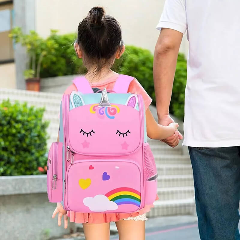 Girls Unicorn School Bag Large Capacity Waterproof - Magico®