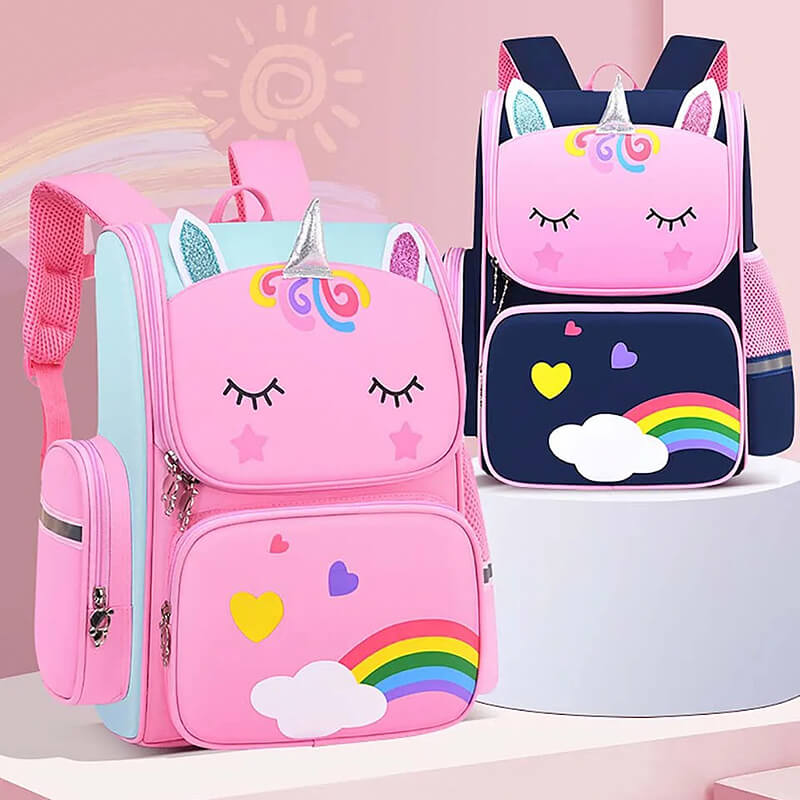 Girls Unicorn School Bag Large Capacity Waterproof - Magico®