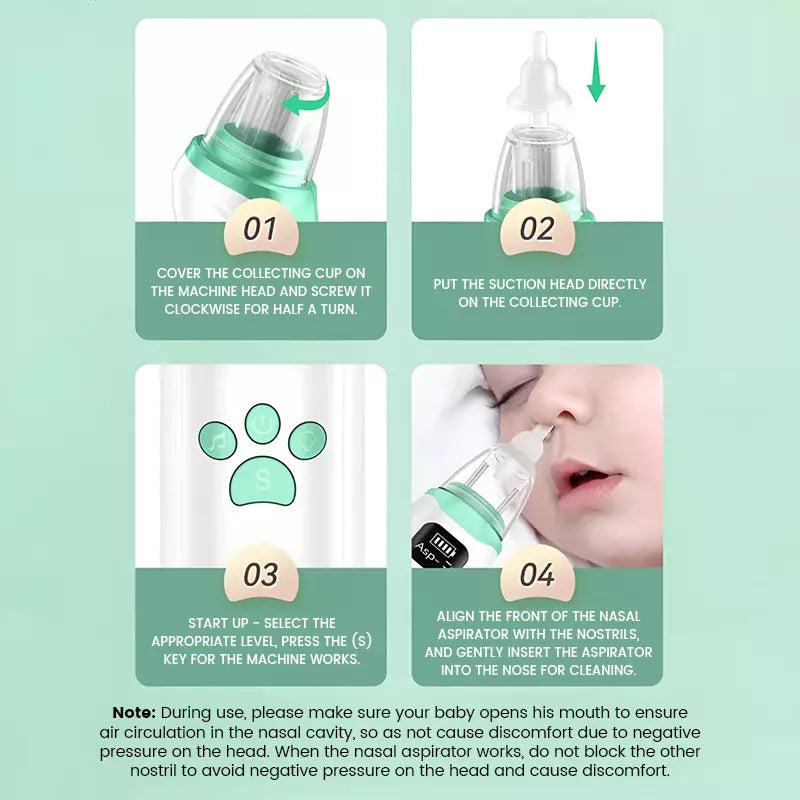 Baby Electric Nasal Absorber & Cleaner - Magico®